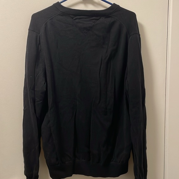 Tommy Hilfiger Men’s Black V Neck Sweater Size L - Picture 4 of 4